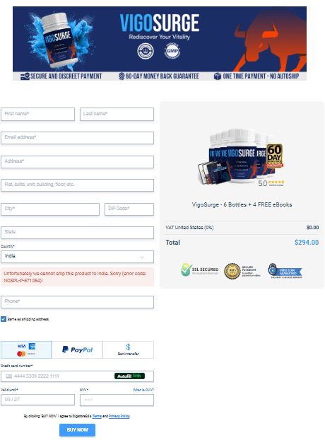 ViraSurge Suplements